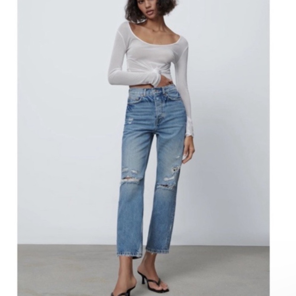 Zara the bliss straight jeans